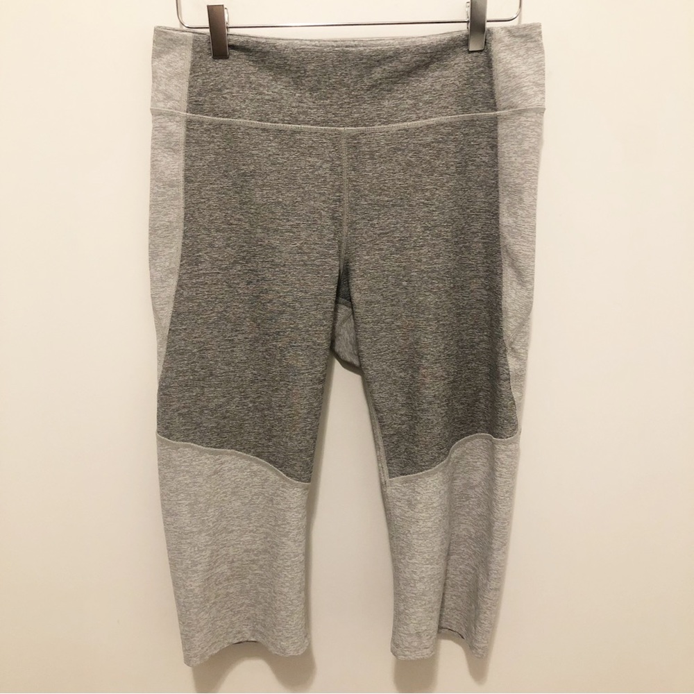 Outdoor Voices Tri-tone Kneecap Leggings Gray Women’s Size XL